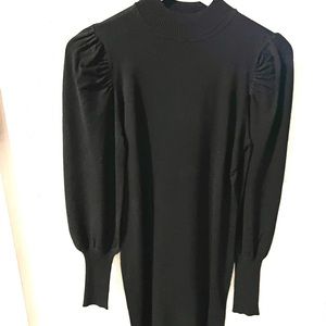 NWT Band of Gypsies Slauson sweater dress in Black. Size Medium and Large